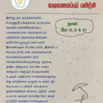மூன்றுநாட்களில் ஓவியம், கடிதம்